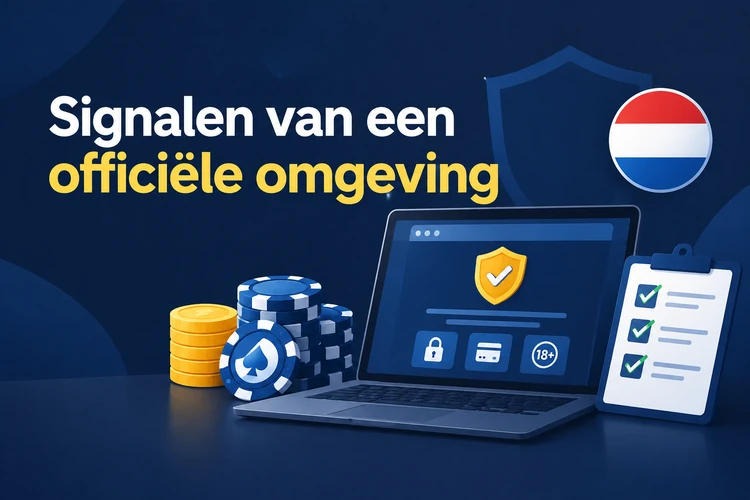 Signalen van een officiële omgeving