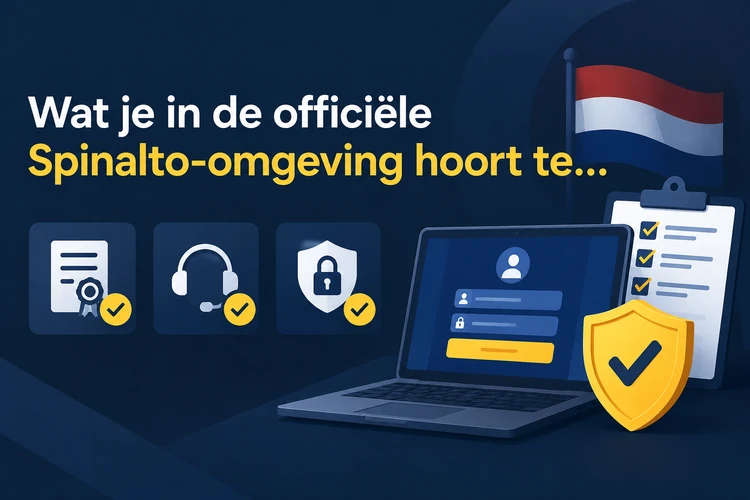 Wat je in de officiële Spinalto-omgeving hoort te controleren bij spinalto login, spinalto contact en spinalto support
