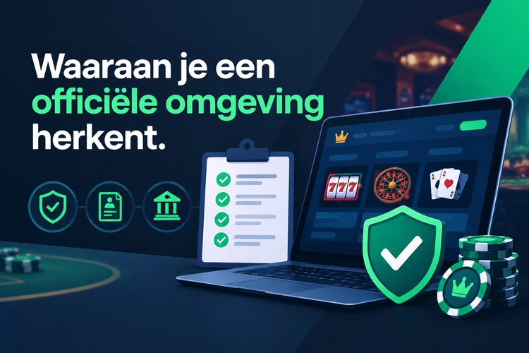 Waaraan je een officiële omgeving herkent